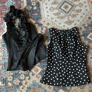 Set of 2 size 6 WHBM tops. EUC